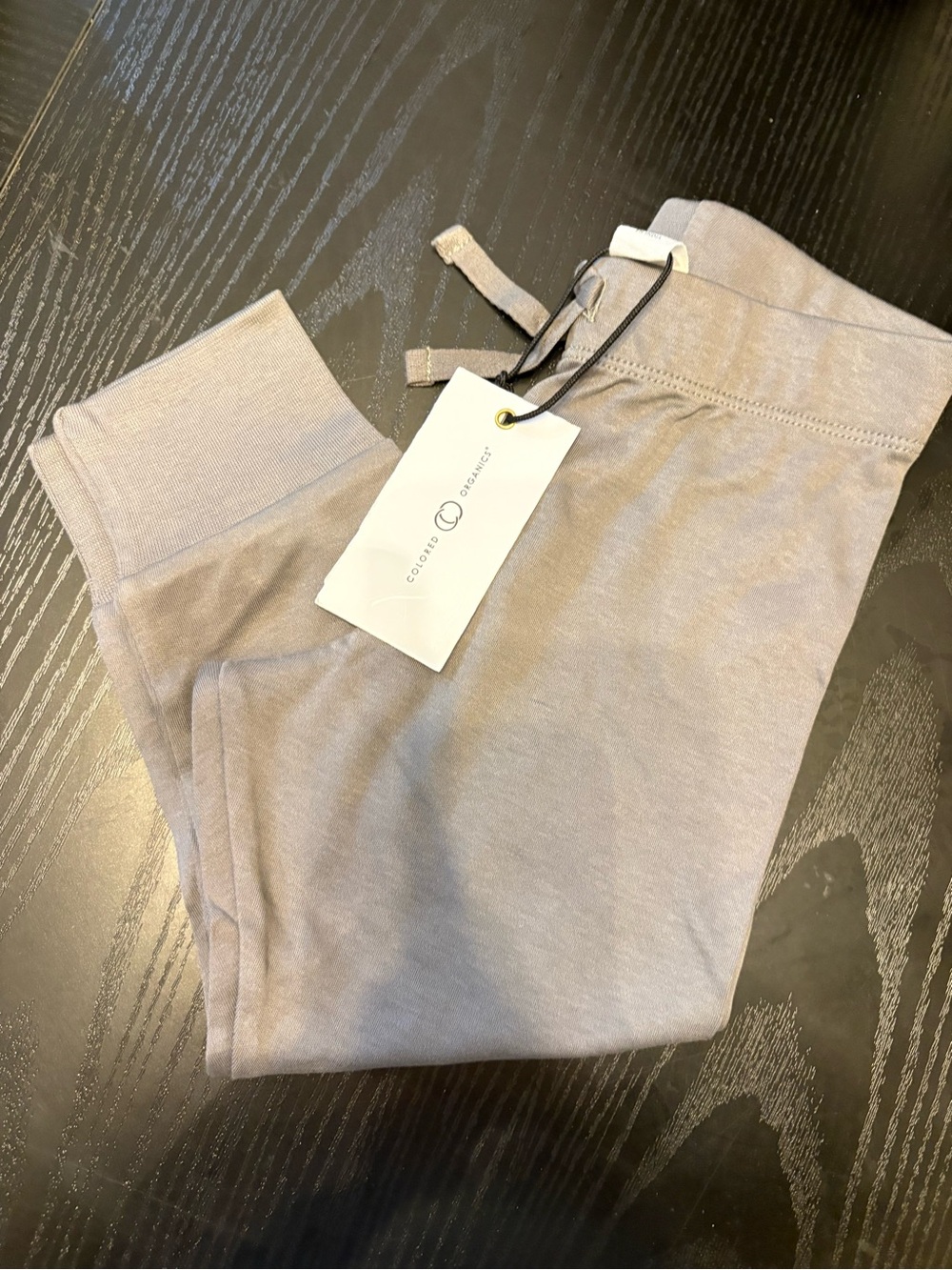 Colored Organics Kids Taupe Jogger Pants